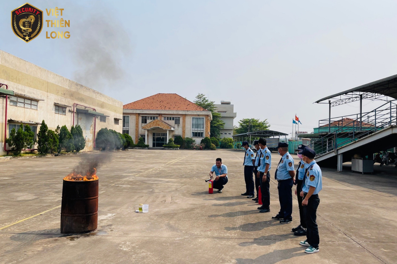 Huấn luyện phòng cháy chữa cháy tại chỗ